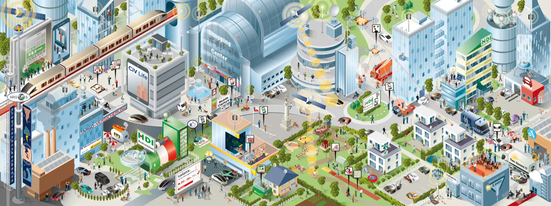 Talanx Wimmelbild #0