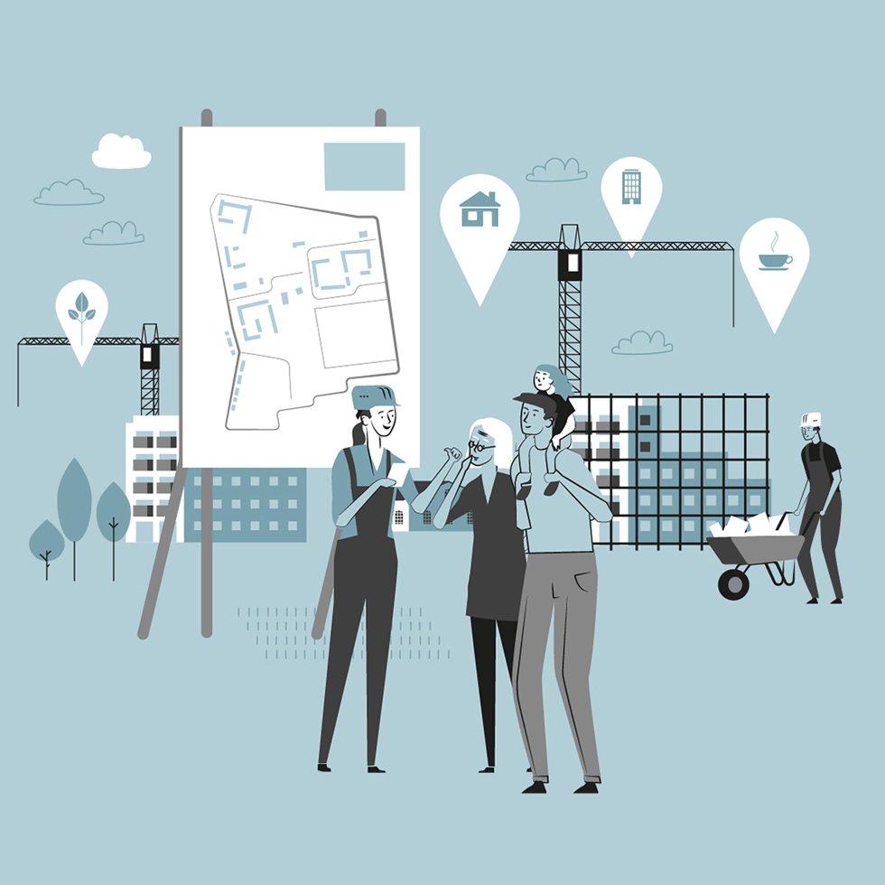 Illustrationen für einen digitalen Nachhaltigkeitsbericht #4